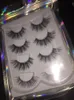 50st Lashes Packaging Boxes Idé holografisk laser Zip Lock Party Favor Bag Eyelashes Lash Package Box2717