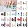 Nail Polish Plips DIY водонепроницаемый ногтей, милые мультфильм наклейки шаблонов наклейки для женщин художественные наклейки