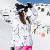 Giacche da sci 2021 giacca da sci da donna tuta calda impermeabile antivento snowboard invernale da donna abbigliamento sportivo da esterno