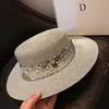 Beanie/Skull Caps Sequined Silver Big Brim Hat Color Beach Holiday Sunshade Star Celebrity Inspired Foldable Chur22