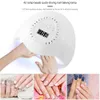 168W High Power UV LED Manicure Lamp Nail Dryer Curing All Gels Nail Art Tools