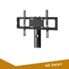 US STOCK altura e ângulo ajustável Multi-Function de vidro temperado de Metal TV Quadro Floor Stand LCD TV Suporte de TV de Plasma Bracket W24104948