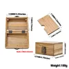 Houten Case Tabak Sigaret Container Case 121 * 87 * 63 mm Houten Rolling Case Dry Herb Tobacco Box Roken Accessoires