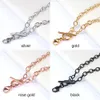 10PCS/Lot Silver/Rose gold/Gold 316L Stainless Steel Toggle Chain Floating Locket Pendant Necklace Wholesale