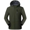 Neue Jacke Männer Frühling Herbst Dünne Single-schicht Fleece Wasserdichte Casual Kleidung Herren Outwear Atmungsaktiv Wind Regen Jacken