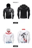 Herbst Neue Men039s Mit Kapuze mit Maske Enge Langarm Fitness Radfahren Jogging Sportswear Quickdry Kompression T-shirt hoodies 2098561