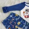 Yeni tasarım yürümeye başlayan çocuk kız kız tasarımcı kıyafetleri sonbahar kış kıyafetleri kızlar butik çan alt kıyafeti Noel çocukları giyim w5398788