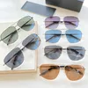 2020 Newest Luxury MB0069S Pilot metal fullrim sunglasses for men 60-13-145 UV400 HD gradient tinted lens with fullset case freeshipping