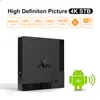 X96 ميت التلفزيون مربع الروبوت 10.0 H616 4GB 32GB 64GB 2.4G 5G Wifi Bluetooth 6K مجموعة أعلى مربع P H96 MAX