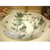 Jingdezhen Bathroom ceramic sink wash basin Porcelain Counter Top Wash Basin Bathroom Sinks porcelain kitchen sink