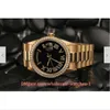 20 style Christmas gift Wristwatches Presidential DayDate 36mm Diamond Watch 18kt Yellow Gold Roman Numeral5816161