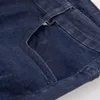 Jeans hommesrayé fermeture éclair Denim trou Vintage Hip Hop travail pantalon jean pantalon Ropa De Hombre 2020