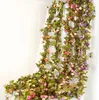 42 cabeça outono estrela rosa videiras decorativas flores simulação europeia cena de casamento fotografia artificial seda flor