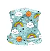 Kids Neck Sjaal Bandana Dinosaurus Cartoon Gaiter Sun Mask Sun Protection Face Coverage Tube Masker Neck Face Scarf Scarvers Facemask By1578