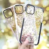 Coque transparente en TPU diamant pour iPhone, compatible modèles 12, 11 Pro Max, xs, XR, 6, 7 Plus, 8, Gel Flexible, bonbon, en Stock