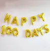 24スタイル16インチアルミニウムフィルム材料紙の誕生日の風船子供誕生日パーティーの装飾結婚式の部屋の装飾風船