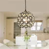 Vente chaude mode minimaliste moderne led lustre en aluminium fleur de prunier type restaurant pendentif lumières porche allée couloir suspension lampe