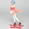 Anime Re Zero Life In A Different World From Zero Rem Ram Figure Memory Snow Rem Swimsuit Sakura Image PVC Action Figure Toys T2003630774