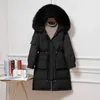 Women's Winter Down Jacket Long 2020 New Down Jackets For Women Coat Female Jacket Large Fur Collar