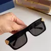 2020 Luxe MILLIONAIRE Square Lunettes de soleil plein cadre Lunettes de soleil design vintage pour hommes Shiny Gold Logo Vente chaude Plaqué or Top Z1260E