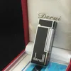 2020 Bussiness Gas Lighter Compact Jet Butane Gravering Metal Gas Ping Bright Sound Cigarett Lighter Bluded No Gas With Box Men Gift IP