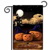 47 32cm Halloween Pumpkin Pattern Flag Flax Pumpkins Series Garden Flags Printed Halloween Party FlagT3I59898193282