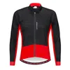 Vestes de cyclisme d'hiver Wosawe Thermal Tops Tops chauds à manches longues à manches longues Route Vérophone MTB Béloche Men75396701453995