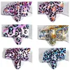 16pcs Leopardendrucknagelaufkleber Abziehbilder Holographie Nagelfolien übertragen Schieberegler Papier gemischtes Design Wraps Set Manicure Decor6927370