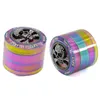 Creativo Herb Grinder Spider Skull Rana Modello Tabacco Ginders 4 Strati 52mm Diametri Accessori per fumatori in metallo in lega di zinco