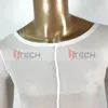 Лучшие спандексные женские женские костюмы для массажа M, L, XL, XXL Бесплатный корабль Белый цвет