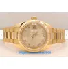 20 estilos relógios de pulso 179178 18K Gold Yellow Novo estilo Ladys Watch Mint 26mm2688602