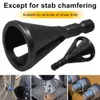 Metalen boren Bit Deburring Externe afschuining Tool Roestvrijstalen metaal Verwijder Burr Tools voor allerlei Chuck Boren