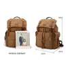 Mäns Vintage Ryggsäck 2020 Canvas Casual Väska för män Stor kapacitet Resa Laptop Ryggsäck Bolsa Masculina