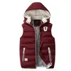 Men's Vests Male Casual Thick Warm Detachable Waistcoat Mens Winter Windproof Sleeveless Jacket Parkas Plus Size 5XL Jacket1 Luci22