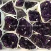 10Pcs 20-50mm Random Size Natural Amethyst Druze Crystal Rocks Clusters Stone from Uruguay Freeform Raw Purple Druzy Geode Quartz Gemstones