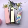 50/100pcs 23*23*107mm Cosmetic Paper Packing Box for Lipgloss Tube, 2.3*2.3*10.4cm Pink Colored Packing Box of Lip Gloss Bottle