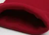 25 kleuren klassieke heren dames dames slouch beanie gebreide oversize beanie schedel hoed caps liefhebbers kattened cap solide muts caps EA1955