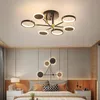 Nordic living room ceiling lamp simple modern atmosphere light luxury creative lighting bedroom hall LED lamps