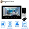 Dragonsview 7-calowy telefon wideo Drzwi dzwonek Domofon System 1000TVL Home Visual Intercom Night Vision z wykrywaniem ruchu