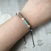 Braccialetti con ciondoli 3mm Gemme naturali Bracciale con filo di pietra Arcobaleno Quarzo Chakra Cristallo Vera perla bianca Per le donne Guarigione Reiki Jewe283Y