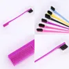Doppelseitige Make-up-Pinsel, polychromatischer Multifunktions-Griffpinsel, Mini-Kamm, Haarmodellierungswerkzeug, heißer Verkauf, beliebt, 1 1ch G2