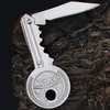 Outdoor Saber New Keychain Knife Mini Folding Knife Fruit Knife Multifunctional EDC Tool Swiss Self-defense Pocket Knives Tactical Gear