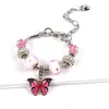 Butterfly Charm Bracte для женщин Винтажные бусы браслет животных подвесок браслеты браслеты любят девушки бохо панк ювелирные изделия рождественские подарок