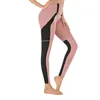 Entraînement Gym serré taille haute pantalons de sport femmes Anti-sueur doux Fitness Yoga Leggings pantalon course poche #20