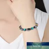 Newest Magnetic Hematite Bracelets AB color Alloy Black Gallstone Beads Bracelet for Woman Man Support FBA Drop Shipping