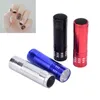 Nail Dryers Aacar 1PC 9 LED Gel Droger UV-lamp Draagbare Mini voor Snelle Dry Cure Art Tools