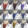 Bow Ties Men's Cravat Korean Scarfs Fine Warp Fabric Personlighet British Suit Polyester Silk Scarf Business Accessories Gifts2190