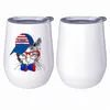 12oz/20oz/30oz Sublimation Tumbler DIY Blank Skinny Wine Double Wall Insulated Vacuum Coffe Cup Beer Mug Can Cola