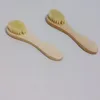 Face Cleansing Brush for Facial Exfoliation Natural Bristles Exfoliating Face Brushes for Dry Brushing with Wooden Handle LX2781