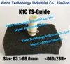 Ø3.1-Ø6.0mm 세라믹 K1C의 TS-가이드, TS는 가이드 사파이어 상감 (D10x23H) EDM K1C 소딕 KIC에 대한 TS-가이드, 샤밀 SH2 작은 구멍 드릴 EDM 다이